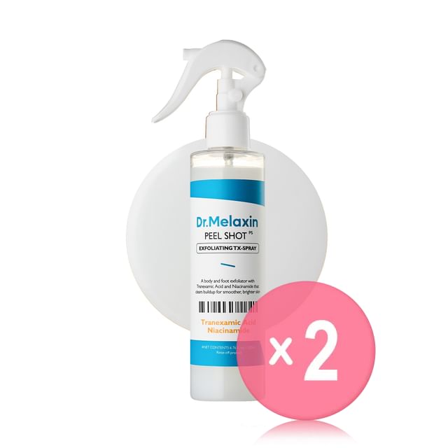 Dr-Melaxin-Peel Shot Exfoliating TX-Spray 2pcs Bundle Set