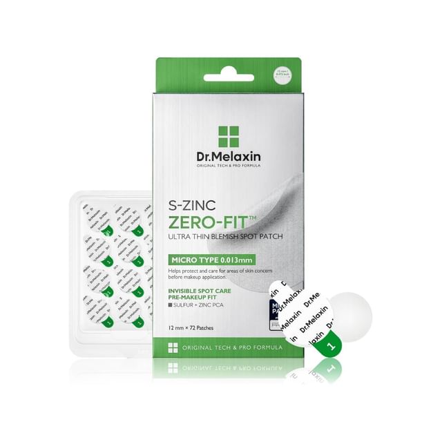 Dr-Melaxin-S-Zinc Zero-Fit Ultra Thin Blemish Spot Patch - Patchs anti-acné ultra-fins