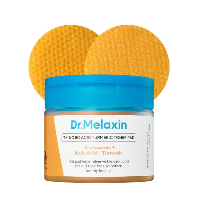 Dr-Melaxin-TX-Kojic Acid Turmeric Toner Pad - Disques toniques éclat à lacide kojique et curcuma