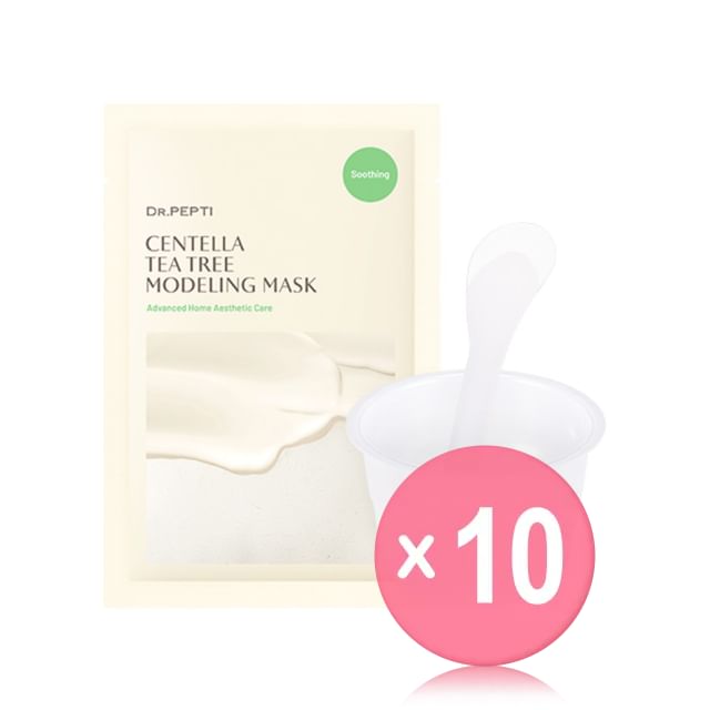 DR-PEPTI-Centella Tea Tree Modeling Mask Set 10pcs Bundle Set