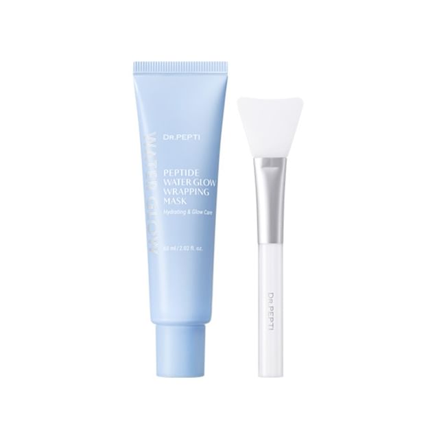 DR-PEPTI-Peptide Water Glow Wrapping Mask Set - Kit de Máscaras Peel Off-2 Unid
