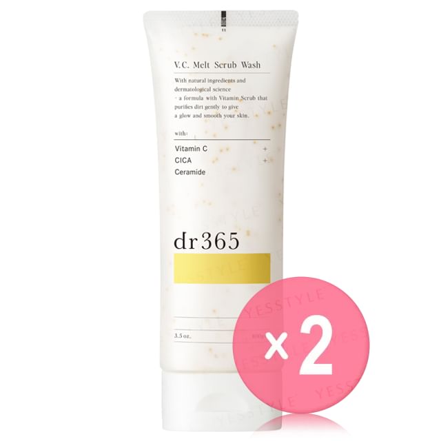 dr365-VC Melt Scrub Wash 2pcs Bundle Set