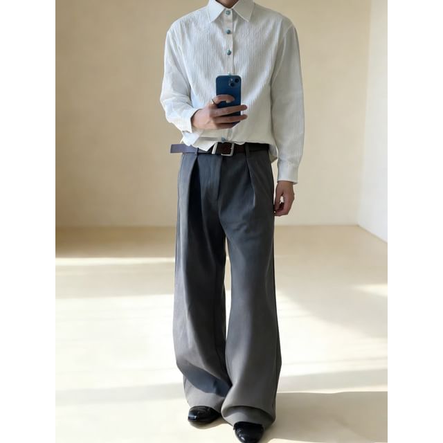 DragonRoad-Long-Sleeve Ribbed Shirt