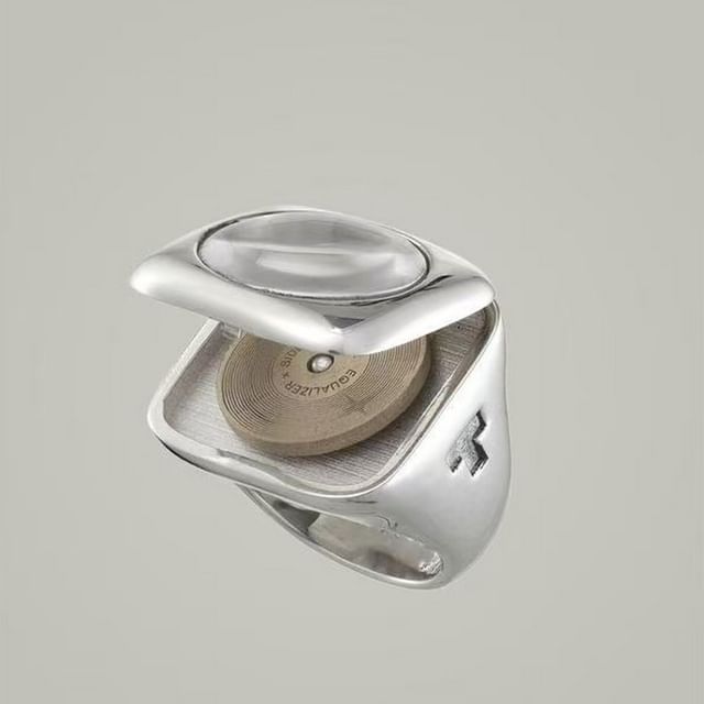 Drexxiax-Vinyl Record Signet Ring