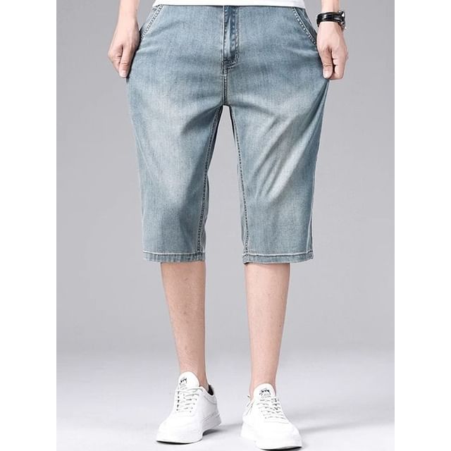 Dukakis-Mid Rise Washed Jorts