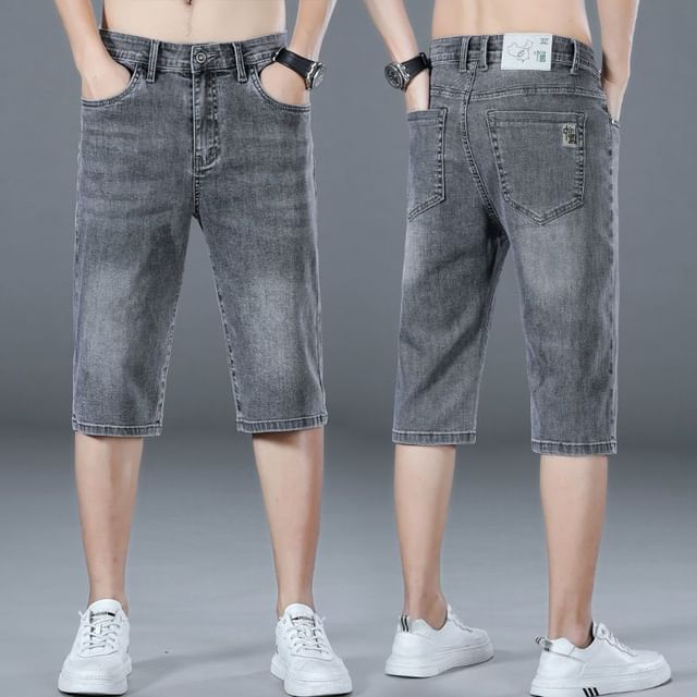 Dukakis-Mid Rise Washed Jorts