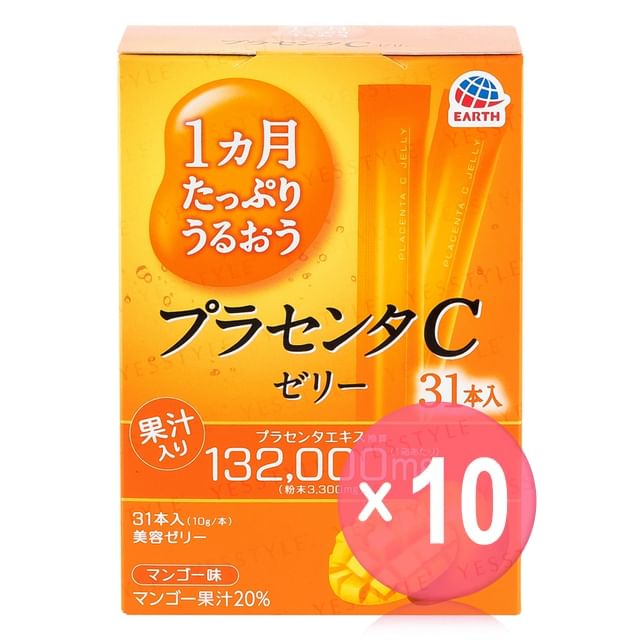 EARTH-Placenta C Jelly Mango 10pcs Bundle Set