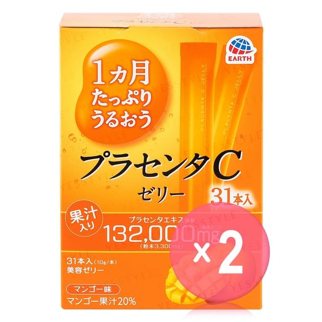 EARTH-Placenta C Jelly Mango 2pcs Bundle Set