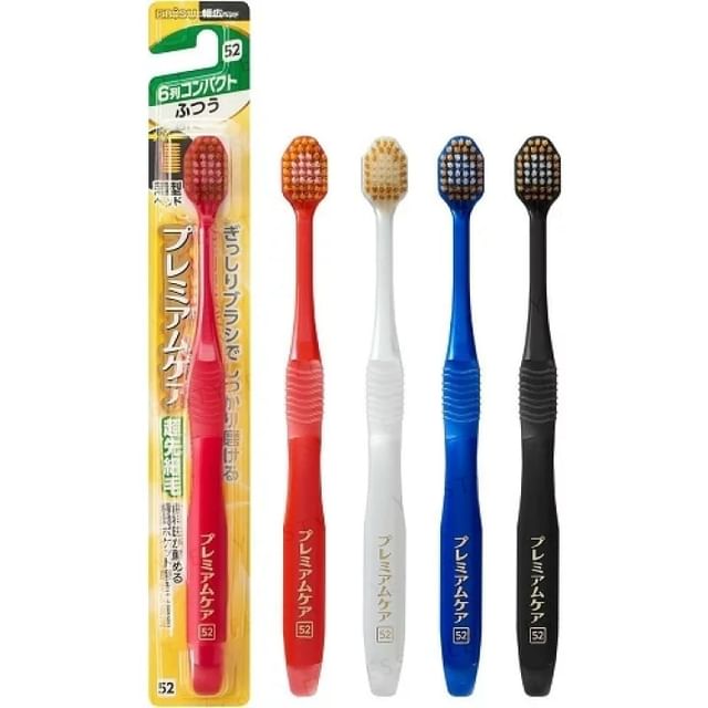 EBISU-Premium Care Toothbrush 6 Row Compact Normal No52