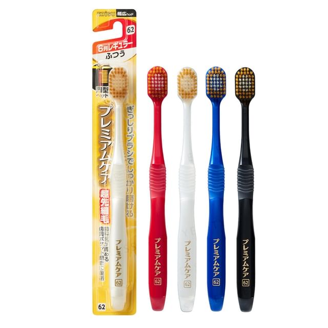 EBISU-Premium Care Toothbrush 6 Row Regular Normal No62