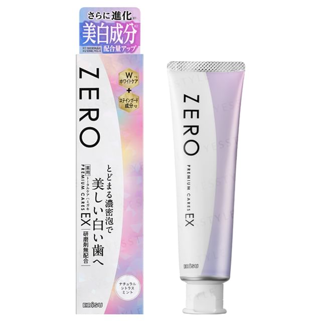 EBISU-Zero Premium Cares EX Toothpaste Natural Citrus Mint