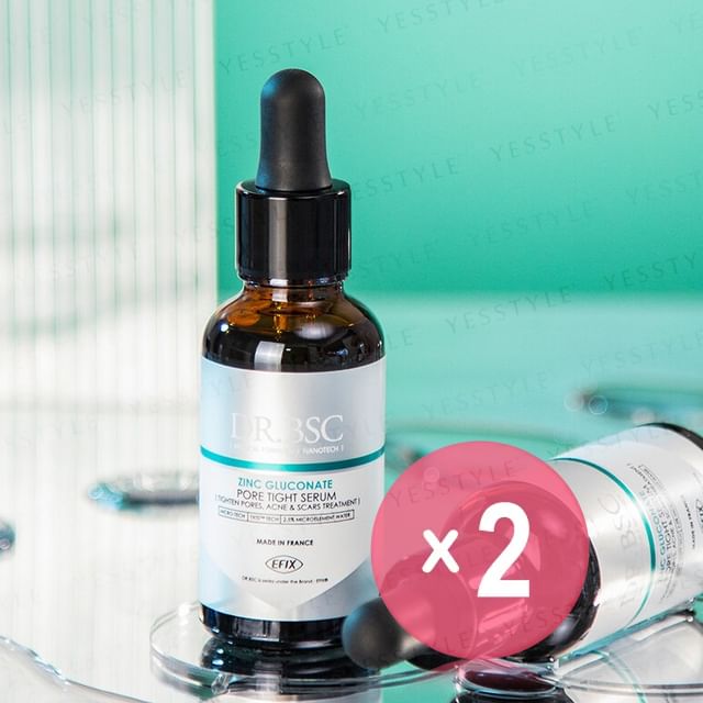 EFIX-DRBSC Zinc Gluconate Pore Tight Serum 2pcs Bundle Set