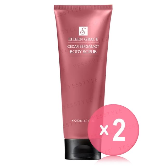 EILEEN GRACE-Cedar Bergamot Body Scrub 2pcs Bundle Set