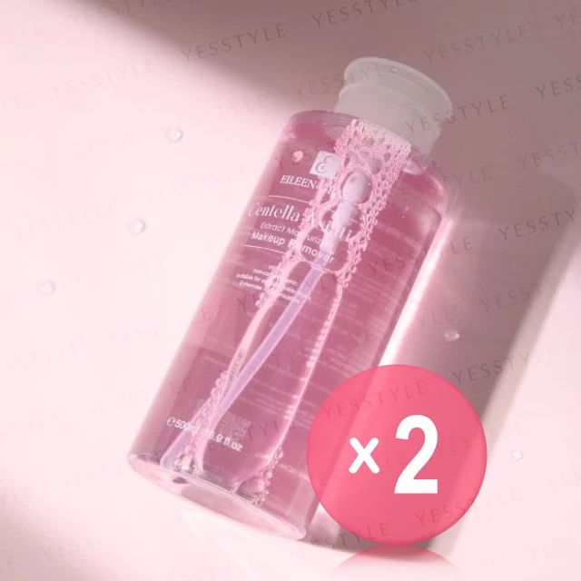 EILEEN GRACE-Centella Asialica Extract Moisturizing Makeup Remover 2pcs Bundle Set