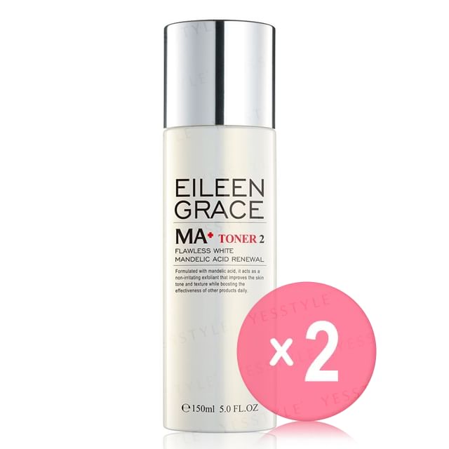 EILEEN GRACE-Flawless White Mandelic Acid Renewal Toner 2pcs Bundle Set