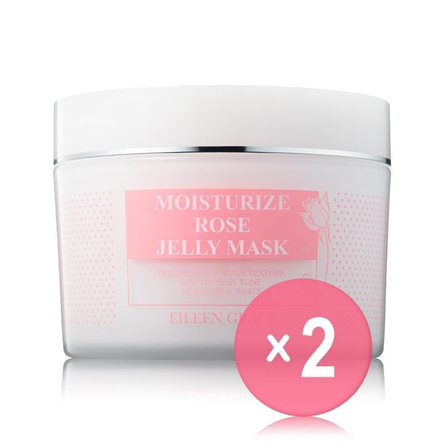 EILEEN GRACE-Perfectly Moisturize Rose Jelly Mask 2pcs Bundle Set