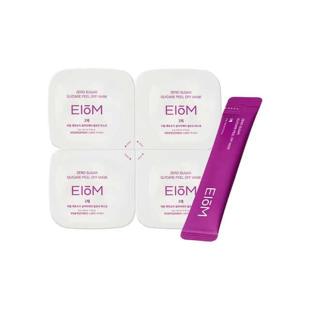 EIOM-Zero Sugar Glycare Peel Off Mask Set