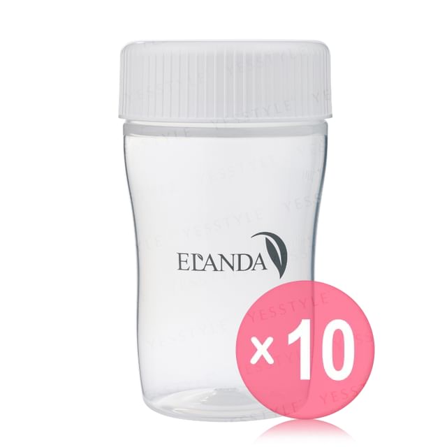Elanda-Shaker Bottle White For 350ml 10pcs Bundle Set