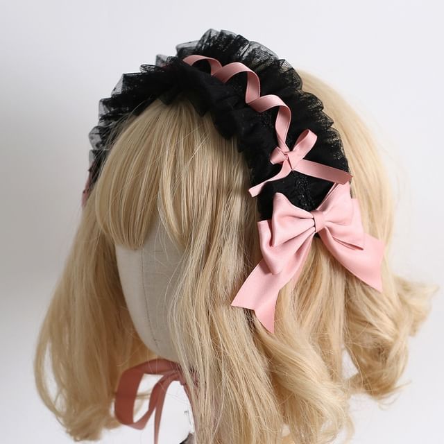 Elfis-Ruffle Lace Headpiece Various Designs