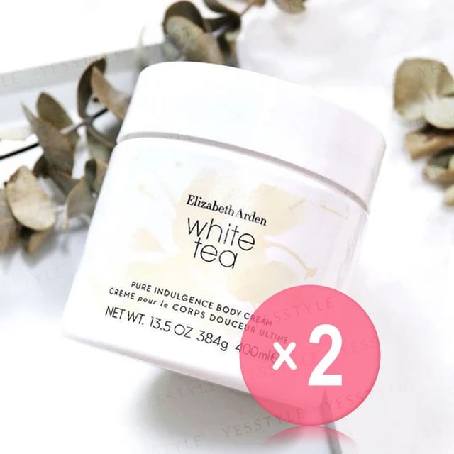 Elizabeth Arden-White Tea Pure Indulgence Body Cream 2pcs Bundle Set