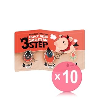 Elizavecca-Black Head Solution 3 Step Kit 10pcs Bundle Set