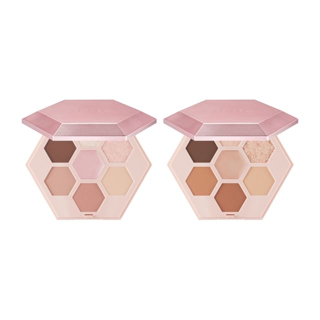 ELROEL-Barely Mood Eyeshadow Palette - 2 Types