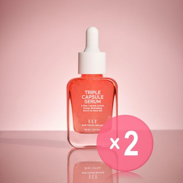 ELT COSMETICS-Triple Capsule Serum 2pcs Bundle Set
