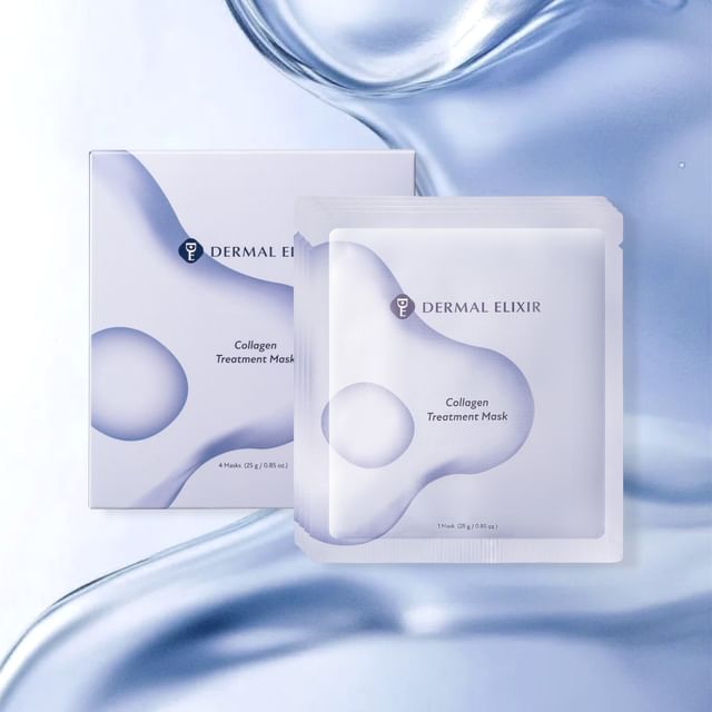 elvis-elvin-Dermal ElixirCollagen Treatment Mask Set