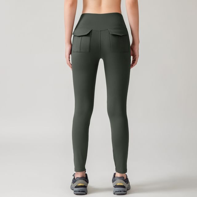 Engiko-Plain Yoga Pants
