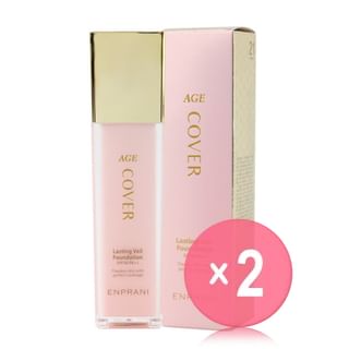 ENPRANI-AGE COVER Lasting Veil Foundation - 2 Colors 2pcs Bundle Set