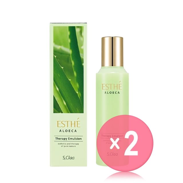 ENPRANI-ESTHE ALOECA Therapy Emulsion 2pcs Bundle Set