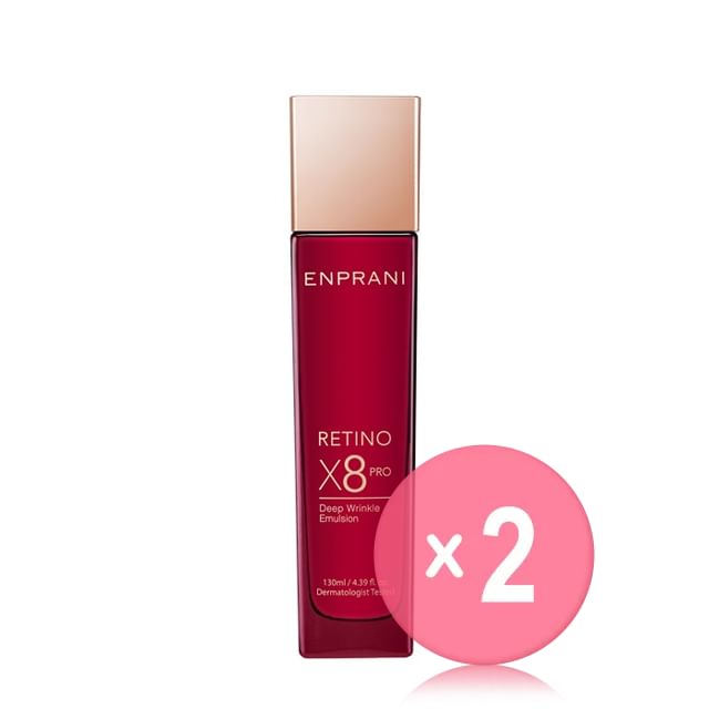 ENPRANI-Retino x8 Pro Deep Wrinkle Emulsion 2pcs Bundle Set