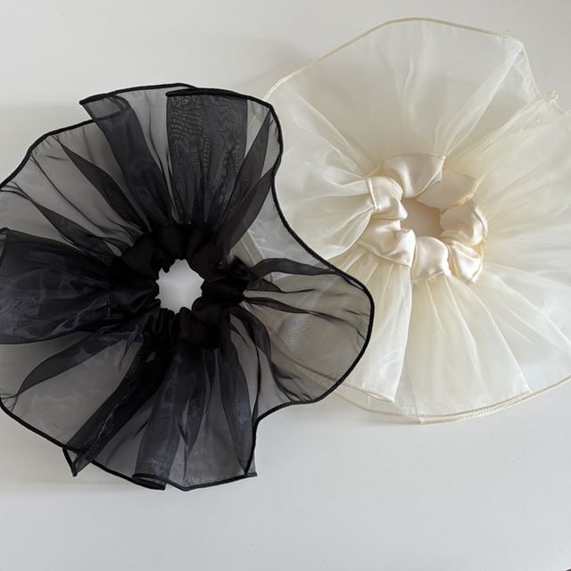 enthice-Organza Scrunchie