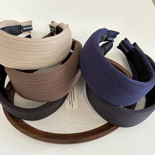 enthice-Plain Fabric Headband