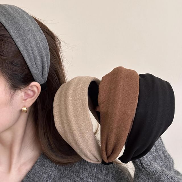 enthice-Plain Fabric Headband Various Designs