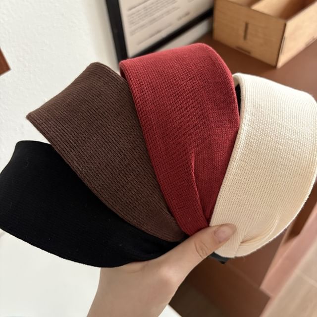 enthice-Plain Knit Headband