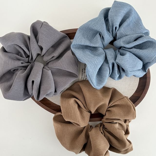 enthice-Plain Scrunchie