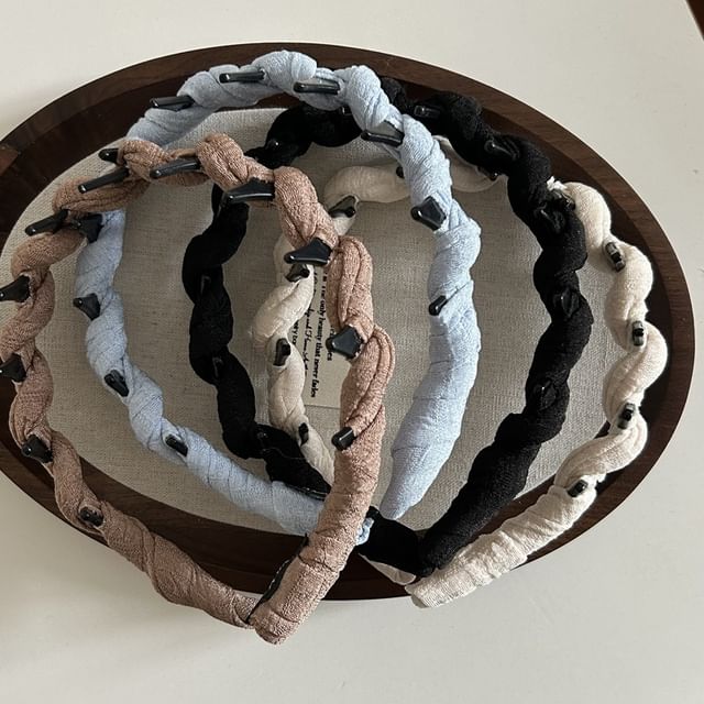 enthice-Plain Twisted Headband