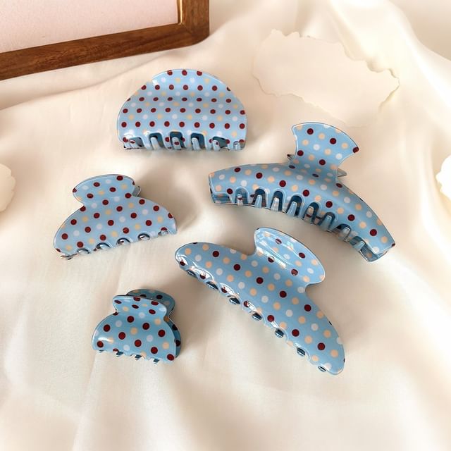 enthice-Polka Dot Hair Claw