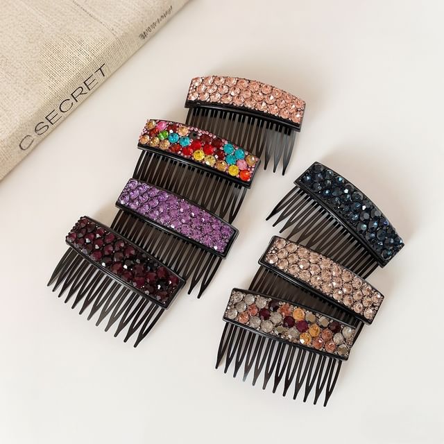 enthice-Rhinestone Hair Comb
