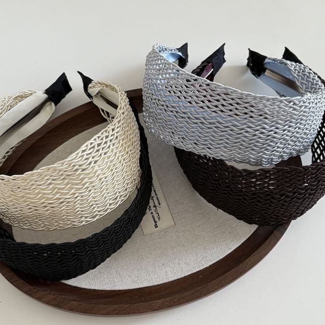 enthice-Woven Wide Headband