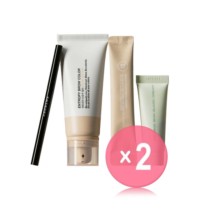 ENTROPY-Brow Color Ash Brown Set 2pcs Bundle Set