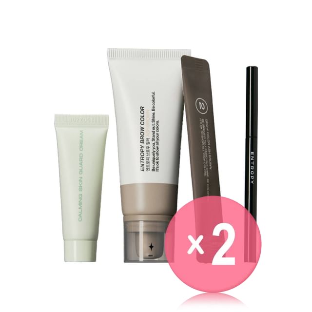 ENTROPY-Brow Color Beige Brown Set 2pcs Bundle Set