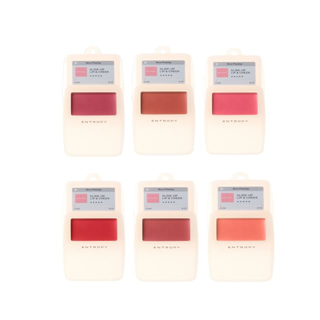 ENTROPY-Slide-up Lip Cheek Smoothie Edition - Baume lèvres et joues - 6 teintes