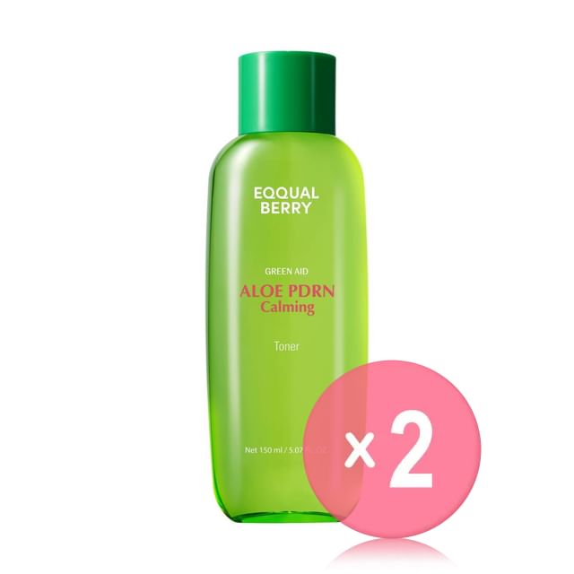 EQQUALBERRY-Aloe PDRN Calming Toner 2pcs Bundle Set