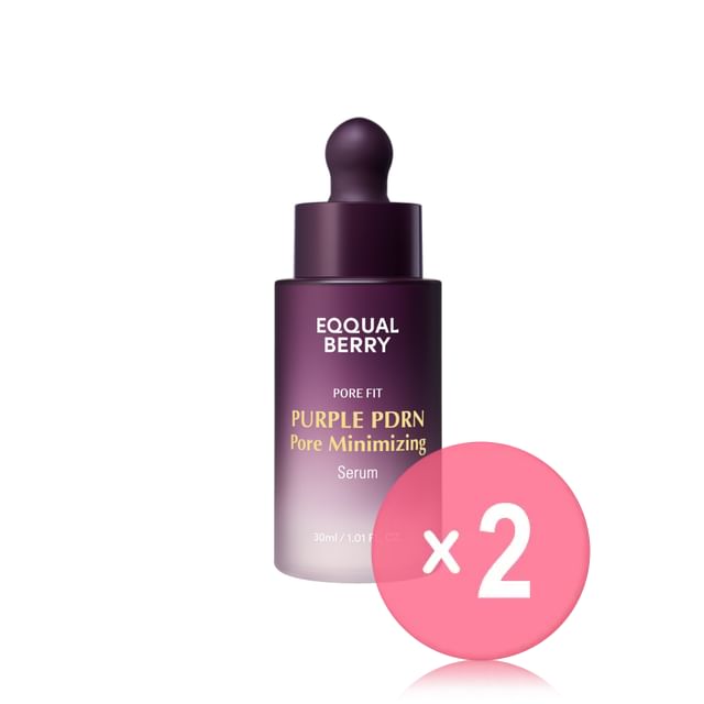 EQQUALBERRY-Purple PDRN Pore Minimizing Serum 2pcs Bundle Set
