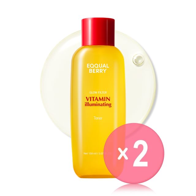 EQQUALBERRY-Vitamin Illuminating Toner 2pcs Bundle Set