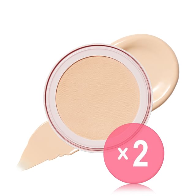 espoir-Be Natural Cushion Refill Only - 5 Colors 2pcs Bundle Set