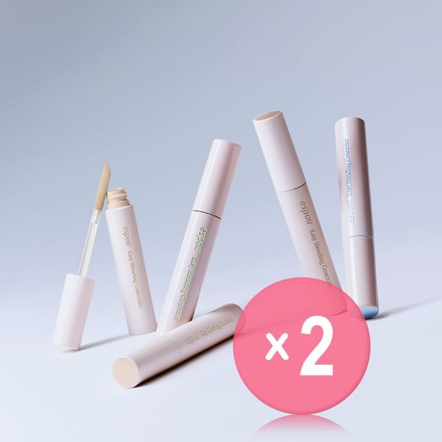 espoir-Easy Blending Concealer - 5 Colors 2pcs Bundle Set
