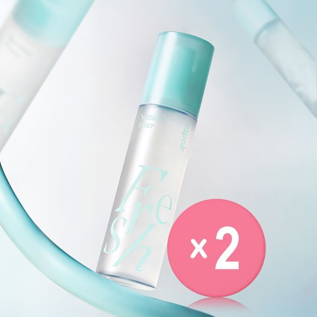 espoir-Fresh Setting Fixer 2pcs Bundle Set